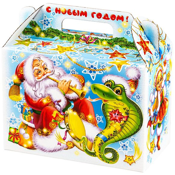 Сладкий новогодний подарок Снежные забавы