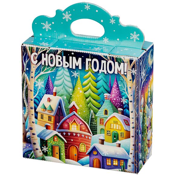 Сладкий новогодний подарок Деревня Эльфов 